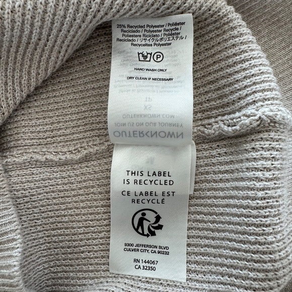 Outerknown Nostalgic Sweater in Chroma Rainbow, XS - Picture 5 of 5